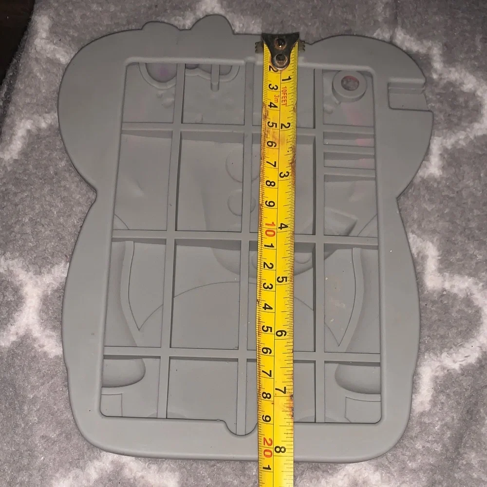 Gray Elephant Tablet Case with Pink Accents